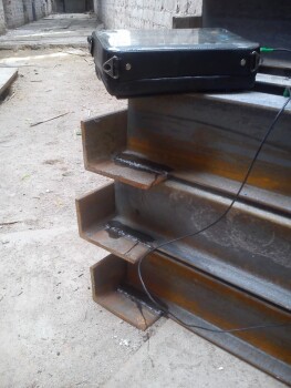 July 2017. Ultrasonic inspection of installation welded joints of metal structures of the facility.