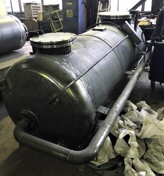 November 2021. Ultrasonic control of the heating network pipeline. Steel pipe in PU insulation.