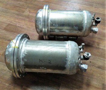 December 2020. Radiographic control of aluminum tanks.