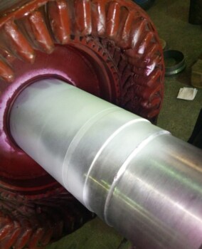 July 2020. Capillary control of the rotor shaft (bearing seat).
