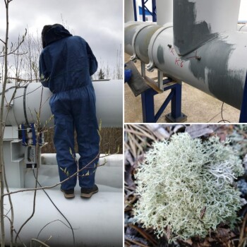 June 2021. X-ray inspection of the process pipeline.
