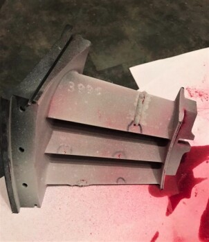 January 2022. X-ray and capillary control of steel blades.