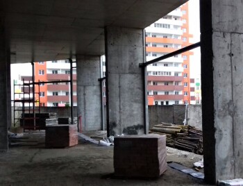 August 2020. Ultrasonic inspection of metal structures (half-timbered) of showcases, at the facility.