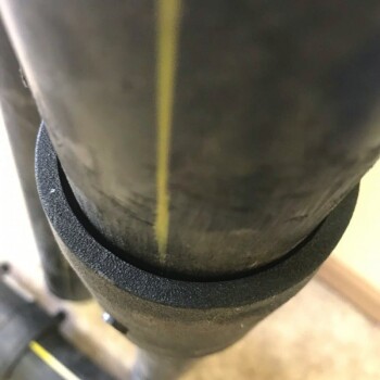 August 2021. Control of permissible welded joints of polyethylene gas pipeline. Welding through a coupling with embedded heating elements.