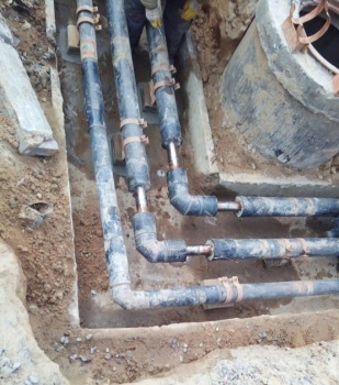 May 2020. Ultrasonic control of the heating network pipeline.