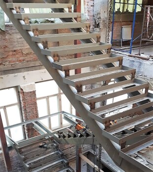 November 2020. Ultrasonic inspection of welded joints of stairs.