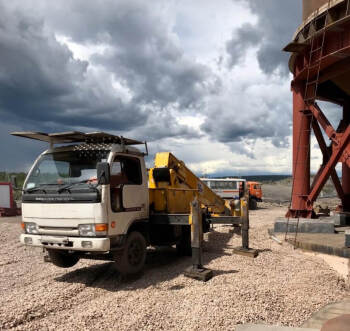 June 2022. Access to the welded seams of the tanks is provided by special equipment. Monitoring of RVS and Tanks.